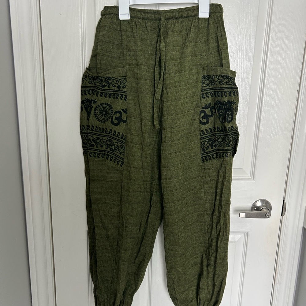 100% cotton vintage hippie pants